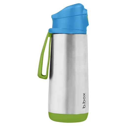 B.BOX Termoska na pitie šport modrá/zelená 500 ml