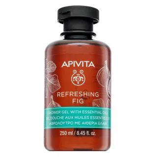 Apivita Refreshing Fig sprchový gél Shower Gel with Essential Oils 250 ml