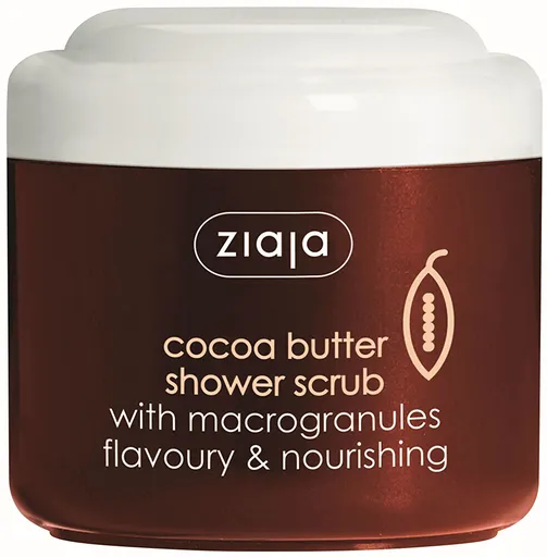 ZIAJA Vyživujúci sprchový peeling Cocoa Butter 200 ml