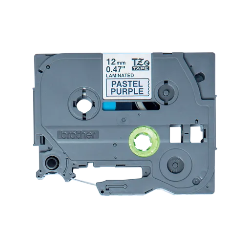 Brother TZ-MQF31 / TZE-MQF31, 12mm x 4m, čierna tlač / ialový podklad, originálna páska