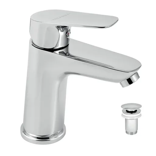 Novaservis Titania Pure umývadlová batéria s clic-clac chróm 90303,0 90303.0