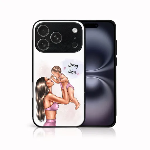 MY ART Ochranný kryt pre Apple iPhone 17 Pro Max LOVING MOM (115)