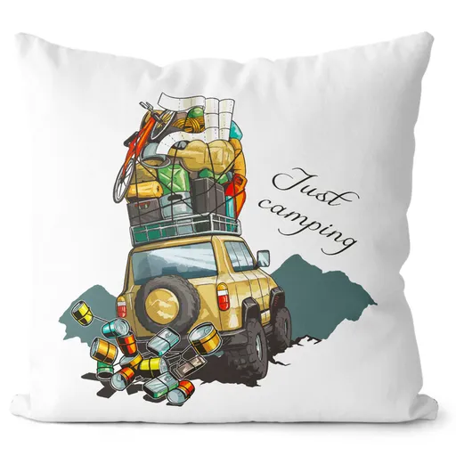 Vankúš Just camping (Velikost polštáře: 55 x 55 cm)