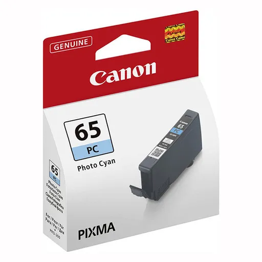 CANON CLI-65 PC - originálna cartridge, foto azúrová, 12,6ml