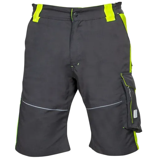 Ardon Pracovné kraťasy NEON - Čierna / žltá | 48
