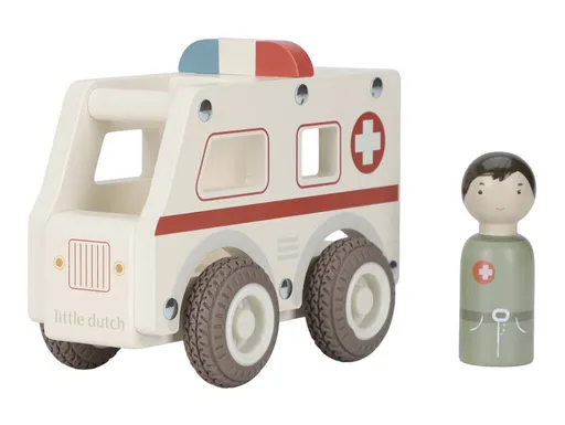 LITTLE DUTCH Sanitka drevená