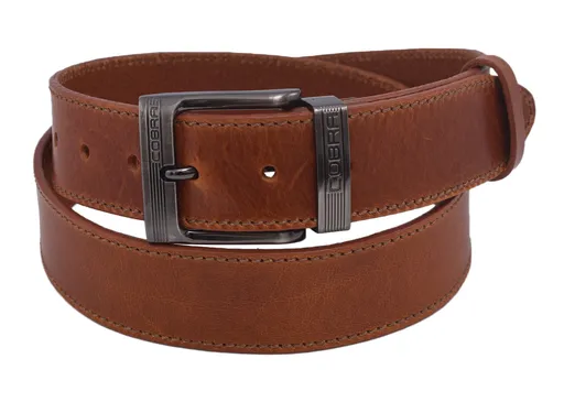 Pánsky kožený opasok 740-40-72 koňak šitý pracka Cobra