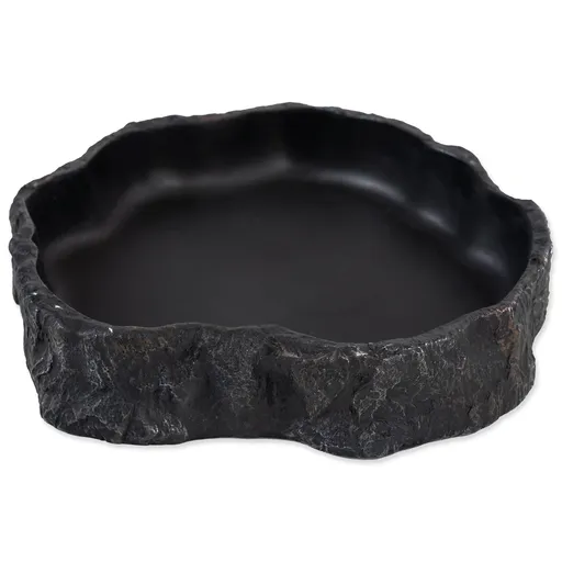 Miska Repti Planet na kŕmenie čierna 19,5x17,5x4,2cm