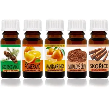 RENTEX Esenciálny olej Pohoda Set 5× 10 ml (722777604365)