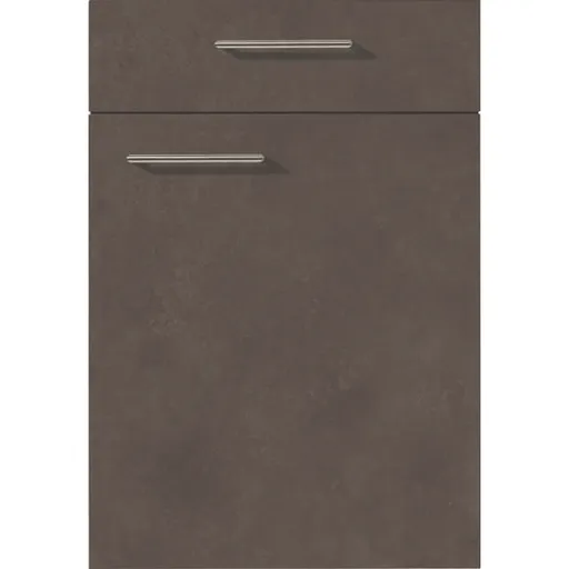 Vzorka kuchynských dvierok Naturel Rebeca 839, Betón terra šedý imitácia VZOREKREBECA839