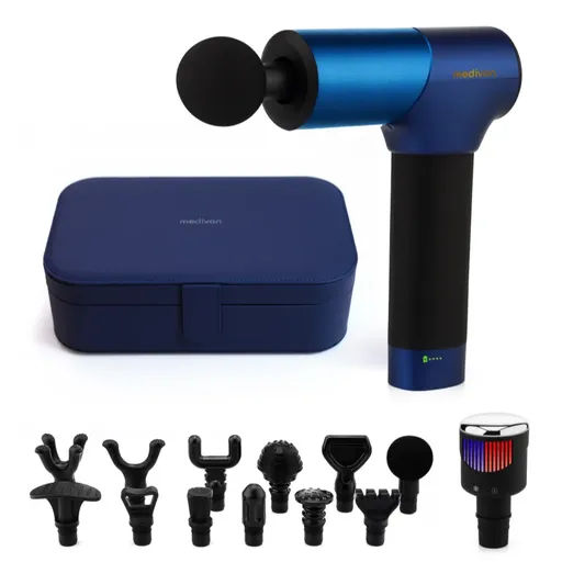 Medivon Gun ElitPulse masážna pištoľ s príslušenstvom