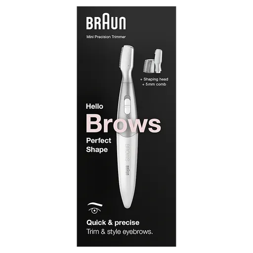 BRAUN Mini presný zastrihávač obočia FG1106