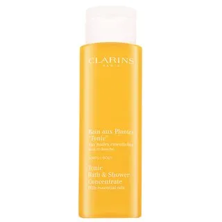 Clarins Tonic Bath & Shower Concentrate relaxačný kúpeľový a sprchový gél s esenciálnymi olejmi 200 ml