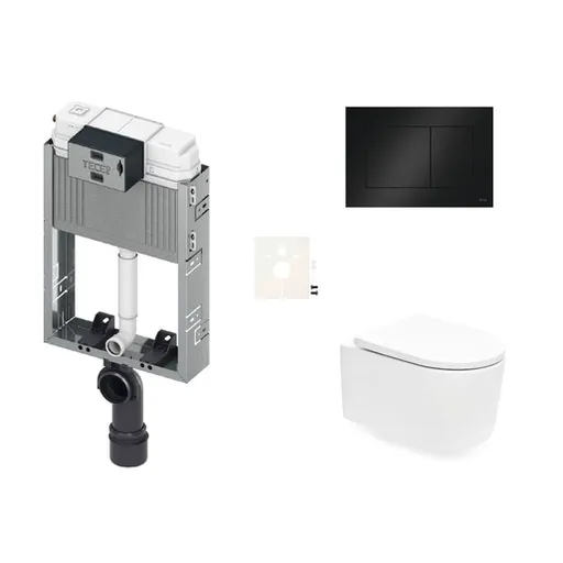 Závesný wc set na zamurovanie SAT SIKOTZTOR72BL