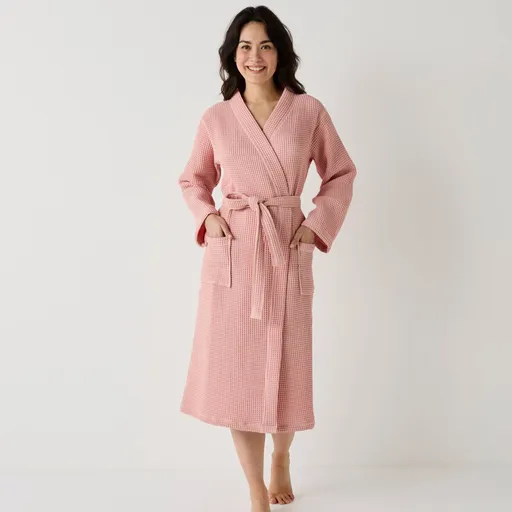 Unisex župan s voštinovým vzorom 230g/m2