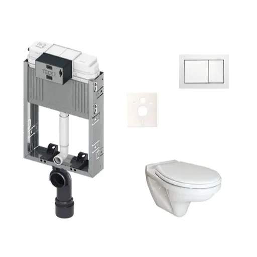 Cenovo zvýhodnený závesný WC set TECE na zamurovanie + WC S-Line S-line Pre KMPLVIDIMAT