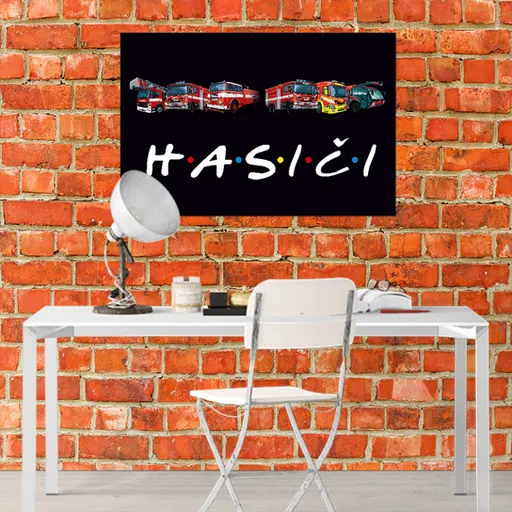 Obraz Hasiči (Rozmer obrazu: 90x60)