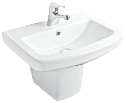 OLSEN SPA - Nástenné umývadlo NERO 54,5 OLKGNE12LVB01