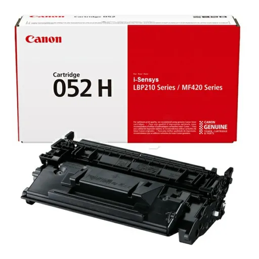 CANON 052H BK - originálny toner, čierny, 9200 strán