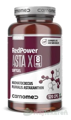 Carno Med RedPower ASTA X 8 mg 120 kapsúl