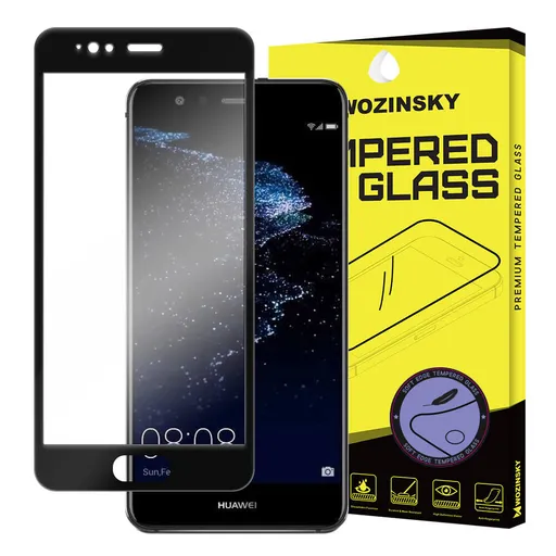 3D Temperované sklo Huawei P10 čierne