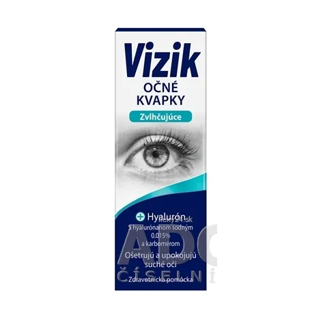 VIZIK Očné kvapky Zvlhčujúce 10ml
