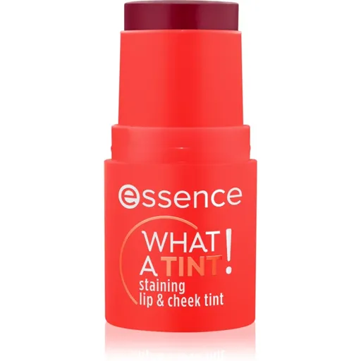 essence WHAT A TINT! multifunkčné líčidlo na pery a tvár odtieň 20 Grapefruit Bliss 5 g