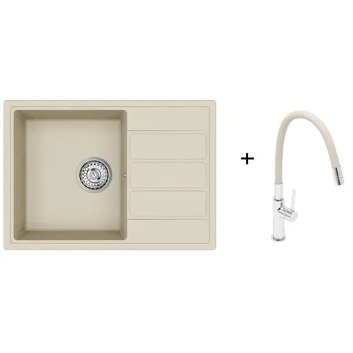 Drez SAT béžová SETSATSINK5