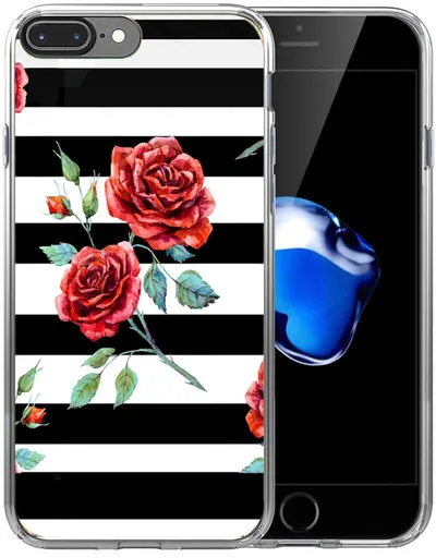 PROTEMIO MY ART kryt Apple iPhone 7 Plus / 8 Plus BLACK AND WHITE (034) (034)