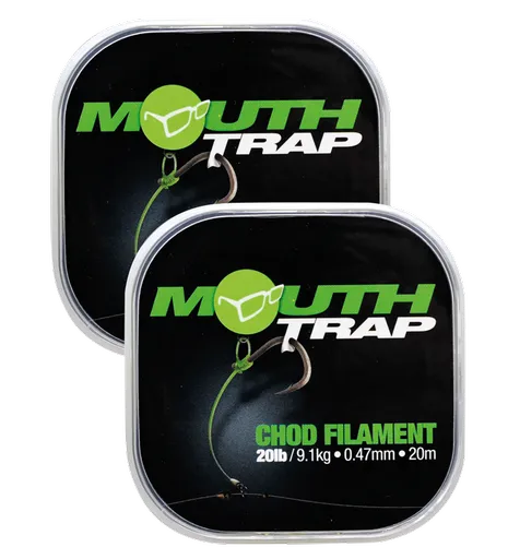 Korda náväzcový vlasec mouth trap 20 m - 0,53 mm 25 lb