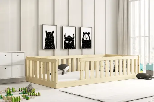 BMS Detská jednolôžková posteľ BELLA SIMA | 90 x 190 cm Farba: Borovica