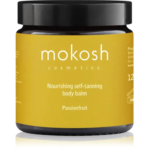 Mokosh Passionfruit samoopaľovací balzam s vyživujúcim účinkom 120 ml