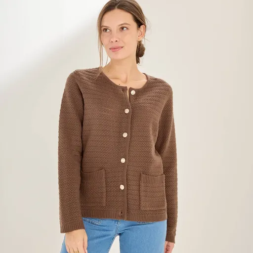 Sveter z úpletu so vzorom