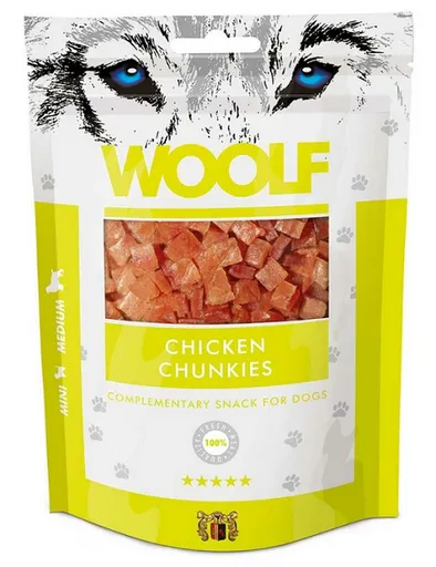 WOOLF chicken chunkies 100 g