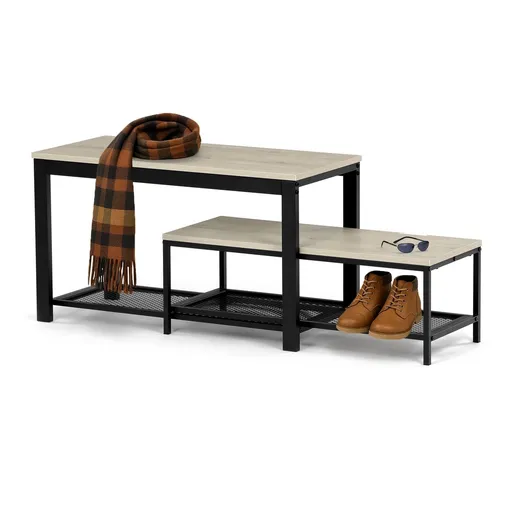 Sada 2 ks botníkov, dub Sonoma