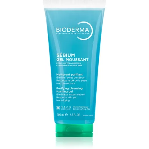 Bioderma Sébium Gel Moussant čistiaci gél pre mastnú a zmiešanú pleť 200 ml