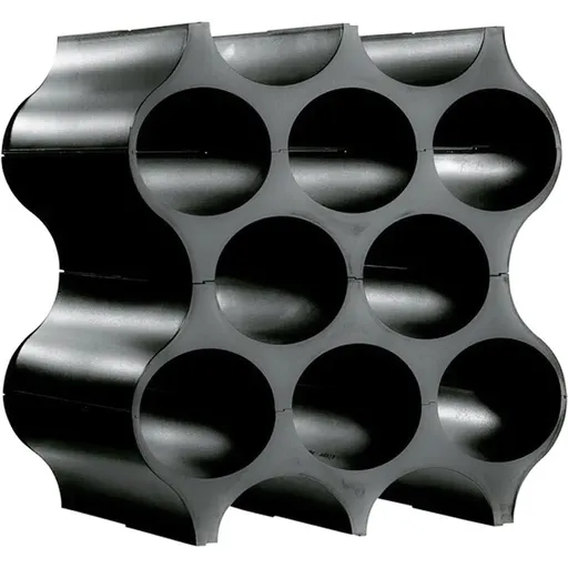 Stojan na víno SET-UP čierna, Koziol