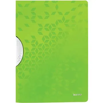 Leitz WOW A4 s klipsom, zelené (41850054)