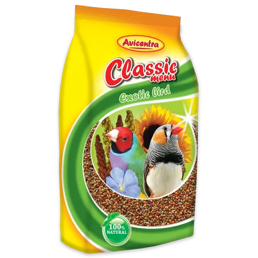 AVICENTRA Classic Menu Drobný Exot krmivo pre drobné exotické vtáctvo 1kg
