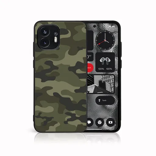 MY ART Ochranný kryt pre Nothing Phone 2 GREEN CAMO (235)
