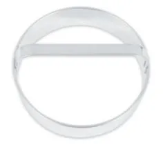 SMOLÍK COOKIE - Vykrajovačka kruh s rúčkou pocínovaná, 5cm