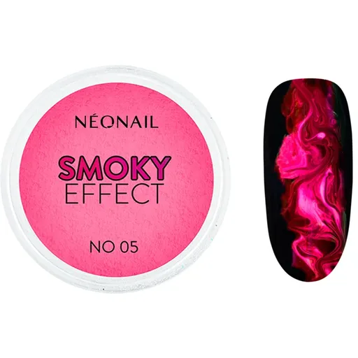 NEONAIL Effect Smoky farebný púder na nechty odtieň No. 05 Pink 2 g