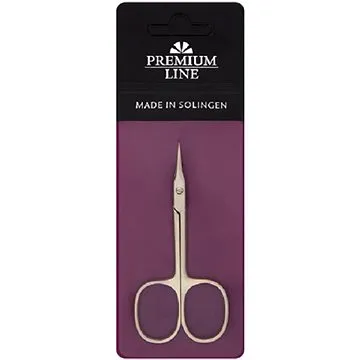 Premium Line Nožničky na kožu zakrivené 9 cm PL421 Made in Solingen (4011215997524)