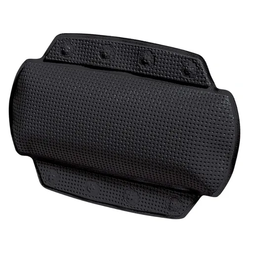 Spirella Vankúš do vany ALASKA, čierny, 32 x 23 cm