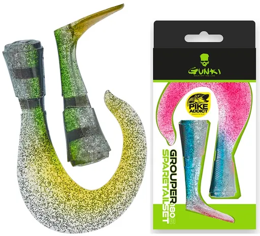 Gunki náhradné chvostíky grouper s blue gill gb 14 cm