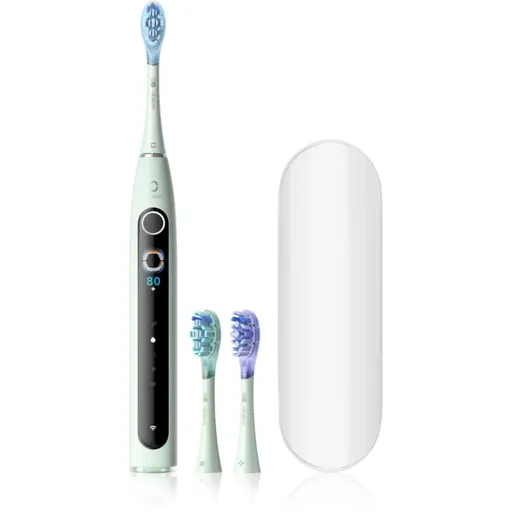 Oclean X Pro 20 Set sonická zubná kefka + 2 náhradné hlavice s cestovným púzdrom Green