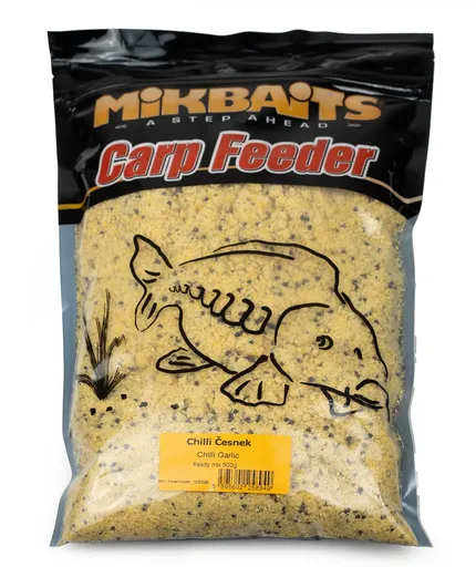 Mikbaits vlhčený ready mix 900 g - chilli cesnak
