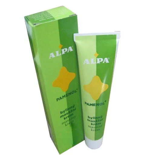 Alpa pamenol bylinný masážny krém 40 g