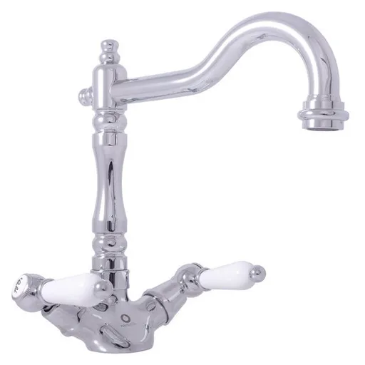 RAV SLEZÁK Morava drezová batéria s otočným ramienkom chróm mk520.0/8 MK520.08