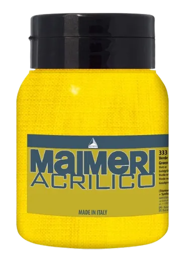 MAIMERI ACRILICO - Akrylové farby 333 - green gold, 0,5 L